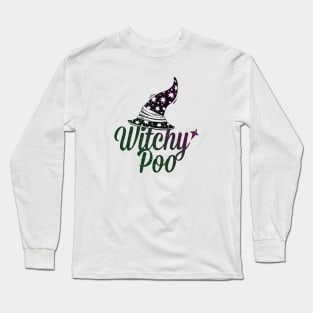 Witchy Poo - Witch Hat Long Sleeve T-Shirt